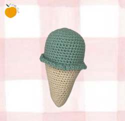 Ice Cream - Mint Soft Toy For Baby Play Gym