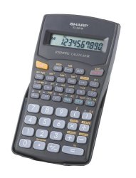Sharp EL501WBBK 10 Digit 131 Function Calculator.