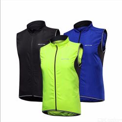 Mens Safety Sports Vest Windproof Waterproof Running Cycling Vest