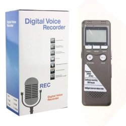 Portable Digital Voice Recorder & Portable Flash Drive 8GB MP3 Player MP3 Wma 1 Year Warranty