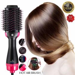 straightening brush hair dryer