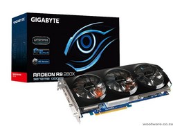 Gigabyte Gv-r928xoc-3gd With Windforce3x - 3 Fans Design With Triangle Cool Ultra Durable With Low Rds on Mosfet + Low Power Loss - Ferrite
