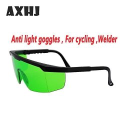 Laser Eye Protection Safety Glasses Eyewear Goggles Anti-fog Green