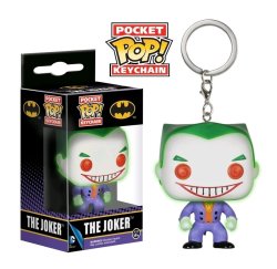Batman Joker Glow In The Dark Exclusive Pocket Pop Keychain