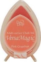 Versamagic D.drop Ink Pad - Pink Grapefruit - Pigment Chalk Ink