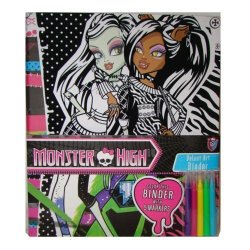 Monster High Velvet Binder