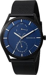 Skagen Watches Skagen Men's 'holst' Quartz Stainless Steel Casual Watch Color:black Model: SKW6450