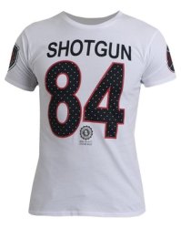 Shotgun 84 Short Sleeve T-shirt White