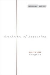 Aesthetics Of Appearing Paperback