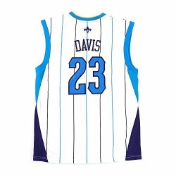 Anthony Davis New Orleans Hornets Nba Adidas Men's White Official Replica Jersey L