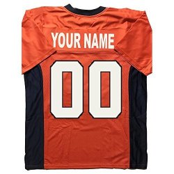 Custom Football Jersey Personalize Any Name And Number For Father's Day Thanksgiving Interesting Gifts Jerseys Co.d.bronco