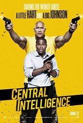 Central Intelligence Movie Poster Limited Print Photo Dwayne Johnson The Rock Kevin Hart Size 24X36 1