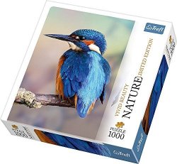 Kingfisher United Kingdom - Nature Limited Edition Vivid Beauty 1000 Pieces Jigsaw - Puzzle By Trefl