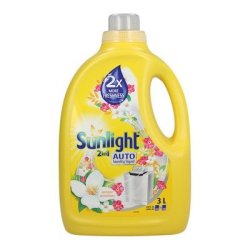 Sunlight Liquid Detergent Semi Concentrated Automatic 3L