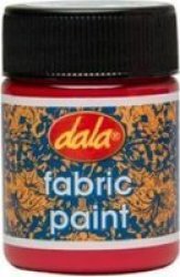 Dala Fabric Paint 50ml - Santa Red