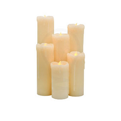 Eurolux Led Dripping Flameless Candle Lights 6pc
