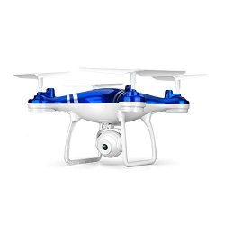 Zzh Drones With Camera 720P Original Rc Wifi 3D Flips Wifi Fpv Real-time Quadcopter Drones For Kids Adults Beginners_blue
