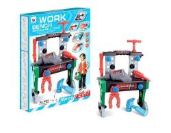 2 In 1 Work Bench Tool Set Toy Gift