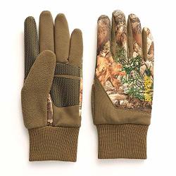 Hot Shot Men's Camo Eagle Gloves - Realtree Edge Outdoor Hunting Camouflage Gear