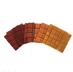 Mosaic Tiles Red And Orange