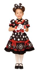 Disney Gothic Minnie Mouse Costume - Girl's L Size