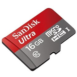Professional Ultra Sandisk 16GB Microsdhc Samsung Galaxy Tab 4 Nook Card Is Custom Formatted For High Speed Lossless Recording Includes Standard Sd Adapter. UHS-1 Class 10 Certified 30MB SEC