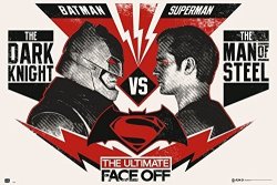 Grupo Erik Editores Batman V Superman Poster Ultimate Face Off Hfe