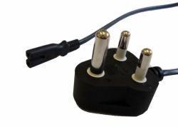 MICROWORLD Power Cable 3-PIN 0.5MM To Figure 8 Female 1.8 Meter