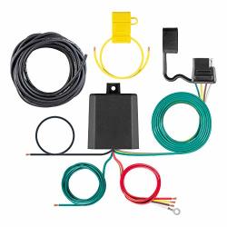 Curt 59236 Weather-resistant Multi-function Splice-in Trailer Tail Light Converter Kit 4-PIN Wiring Harness Blue 9 X 3 X 6 Inches