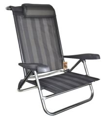 - Beach Recliner Chair - With Pillow