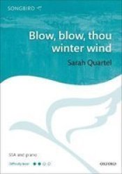 Blow Blow Thou Winter Wind Sheet Music Vocal Score