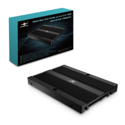 Vantec Multi-size M.2 Nvme To U.2 SFF-8639 2.5-INCH SSD Adapter Black MRK-NVM2U2-BK