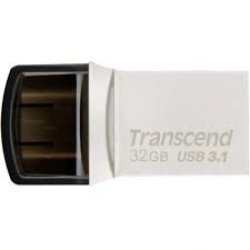 Transcend TS32GJF890S 32GB Jetflash 890 Usb-c & USB 3.1 Otg Flash Drive - Silver