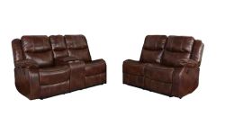 Luxurious Pu Leather 6 Seater Recliner Corner Sofa-comfort Style Elegance