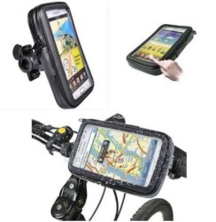 Weather Resistant Bike Mount And Case For Iphone & Android Phone & Gps