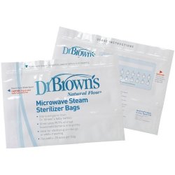 Dr. Brown's Microwave Steam Sterilizer Bags 5 Ct Pack Of 2
