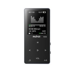 Mahdi Sports MP3 MP4 Music Player MINI Student Walkman With Screen Card Voice Recorder Memory SIZE:8GB Black