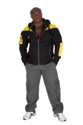 Gorilla Wear Disturbed Jacket - Black And Yellow