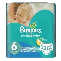 size 6 pampers nappies