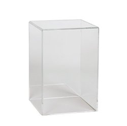 Choice Acrylic Displays Acrylic Box Case 5 Sided Display Box Acrylic Cube 9" H X 6" W X 6" D