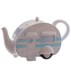 Caravan Shaped Retro Teapot