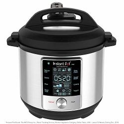 Instant Pot Max Pressure Cooker 9 In 1 Best For Canning With 15PSI 6 Qt