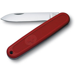 Victorinox Swiss Army 111mm Red Solo Pocket Knife