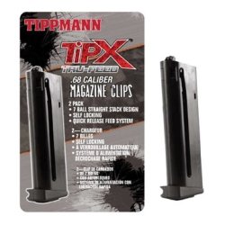 Tippmann Tipx Paintball Pistol Spare Magazines x 2