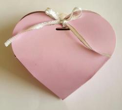 Wedding Favour Boxes Heart Pink