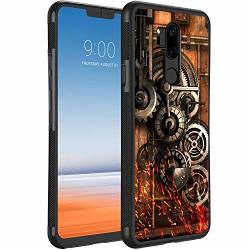Cell Phone Case For LG G7 Thinq 6.1 Inch Steampunk Gears