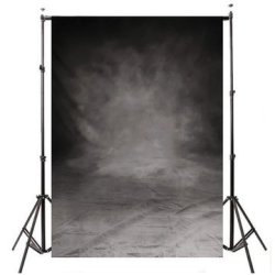 Large 5X10FT Retro Grey Cloth Backdrop Photography Studio Props Photo Background