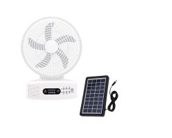 Rechargeable Solar Powered Fan