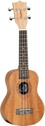 TWT1 Tiare Series Soprano Ukulele With Case Natural