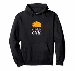 Stinkin Cute Funny Cheese Lover Grilled Cheese Gift Pullover Hoodie